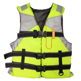 1pc Adult Portable Breathable Inflatable Vest; Life Vest For Swimming Fishing Accessories (Color: green)